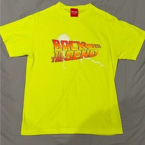 Nelk Boys Full Send Back to the Send Neon Yellow T-Shirt